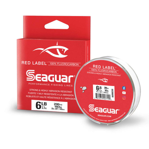 6lb red mono fishing line R&R Tackle Sabiki Rig with Gold Hooks, 10lb, 5lb string your reel with fresh fishing line for best results when out on the water Seaguar Red Label Fluorocarbon Fishing