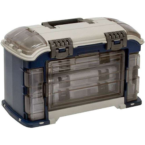 728 tackle box Guide Series StowAway Rack System Pro 1 box 3440 and 1 box 1449 waterproof. Plano Guide Series 728 Angled