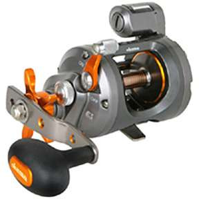cw-345-d fishing reel Okuma CW-354DLX Coldwater 350 Low Profile Line Counter hand retrieve. Okuma Left-Handed Cold Water Linecounter