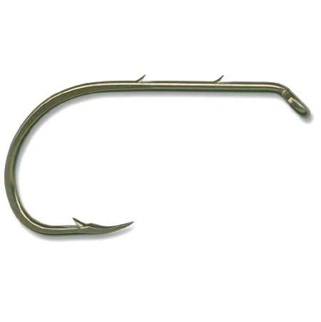 Lot De 100 Hameçons Mustad 92671 #6/0 - Bronze Forgé - Neuf