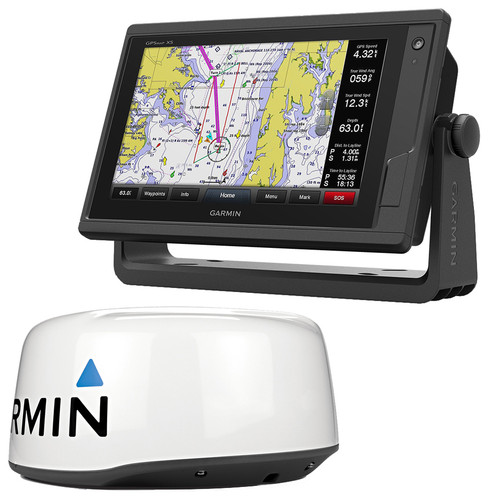 Garmin GPSMAP 942xs and GMR 18 HD+ Radar Bundle - TackleDirect