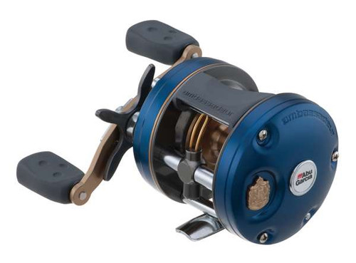 Moulinet Abu Garcia Ambassadeur 5601C4 Bleu Et Or – Manuelle, 6.3:1, 5 Roulements