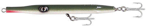 247 Lures Needlefish 7-1/4 Lure - Olive/White