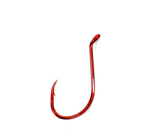 Eagle Claw Lazer Sharp L2RG Lazer Octopus Long Shank Offset Up Eye 3/0