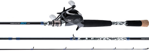 Daiwa PC80HSG661MH ProCaster 80 Baitcasting Combo - TackleDirect