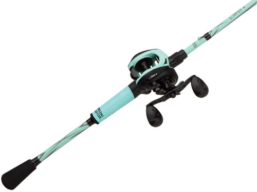 Abu Garcia Revo X Seafoam Winn Grip Baitcasting Combo - TackleDirect