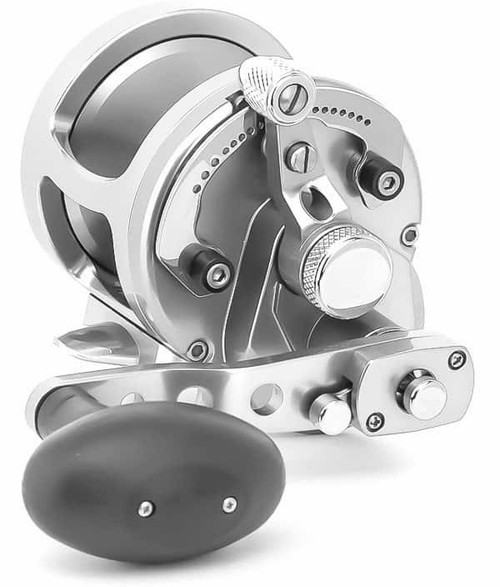 Avet JX 6/3 Raptor 2-Speed Lever Drag Reel - Silver - TackleDirect
