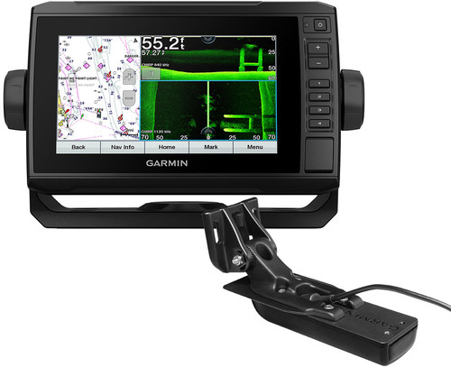 Garmin ECHOMAP UHD 74sv Combo w/Bluechart g3 and GT54UHD-TM Transducer