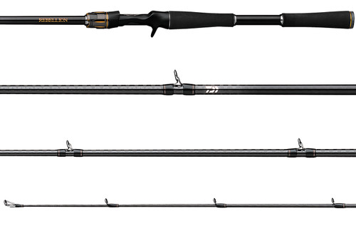 Daiwa REBELLION741HRB-G Rebellion Casting Rod - TackleDirect