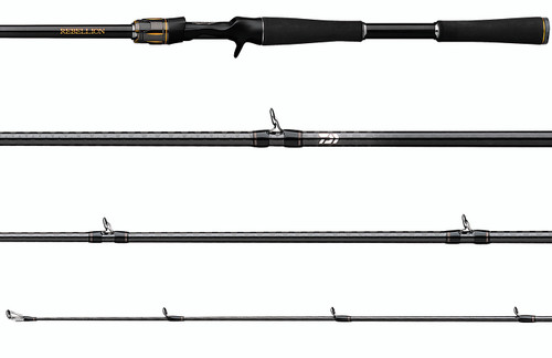 Daiwa REBELLION761HFB Rebellion Casting Rod - TackleDirect