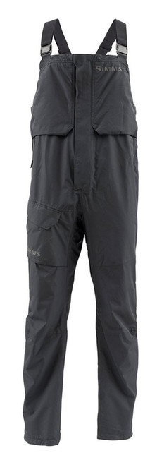 Simms Challenger Fishing Bib - Black - 2X-Large - TackleDirect