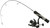 13 Fishing SCC4-24UL SoniCor Stealth Edition Ice Combo