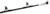 Alutecnos SFR0080SA Stand-Up Albacore Rod - with Rollers - Silver