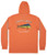 Salty Crew El Dorado Hood Tech Shirt - Sunburn - Medium