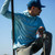 Toadfish Technical Performance Long Sleeve Hoodie - Blue - Medium