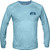 Toadfish Technical Performance Long Sleeve Shirt - Blue - X-Large