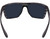 Fin-Nor Big Pine Sunglasses - Matte Smoke Stripe/Blue Mirror Glass Lens