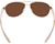 Fin-Nor Sea Shore Sunglasses - Soft Gold/Tiger Conch Frame/Copper Poly Lens