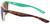 Costa Anaa Sunglasses - Shiny Retro Tort/Cream/Mint/Green Mirror 580G