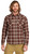 Simms Men's Santee Flannel - Maghoany/Tan Camp Plaid - Medium