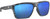 Fin-Nor Big Pine Sunglasses - Matte Smoke Stripe Frame/Blue Mirror Poly Lens