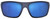 Fin-Nor Pinder Sunglasses - Matte Dark Blue Frame/Blue Mirror Glass Lens