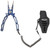 TackleDirect 7in Aluminum Fishing Plier w/ Rubber Sheath