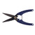Toit Fishing Serrated Stainless-Steel Scissor - 7in - Blue