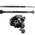 Shimano Beastmaster 9000B Rod & Reel Kite Combo w/ Platinum Hook TDPSKITE