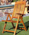 SeaTeak 60062 Avalon Folding Multi-Position Deck Chair with Arms - Oiled Finish