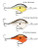 Rapala DTMSS20 Dives-To Metal Sure Set Lures