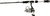 ONE 3 FTCRMCRC67M Creed Chrome / Fate Chrome Spinning Combo - 6 ft. 7 in.