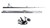 Shimano SP10000SW Spheros Shark Fishing Combo