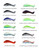 9er's Silver Spinner Rig Lures