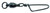 SPRO Ball Bearing Snap Swivels w/ Coastlock Snap #3 60lb - 3 Pack