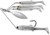 LIVETARGET BaitBall Spinner Rig - Medium 1/2oz - Pearl White/Silver