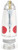 Marlin Magic Baby Blue Jet Trolling Lure Head - Purple Back