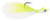 Mustad Big Eye Bucktail Jig 3/8oz Chartreuse/White
