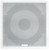 Fusion FM-S10SW FM Series 10in 400W Flush Mount Marine Subwoofer - Square Grill - White