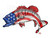 Simms Solar Tech Long Sleeve Tee - Star Spangled Smallie - XL