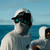 Salty Crew Alpha Pinnacle Tech Hood Shirt - Bone  - M