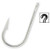 VMC Open Eye Siwash Perma Steel Hooks 3/0 - 25 Pack