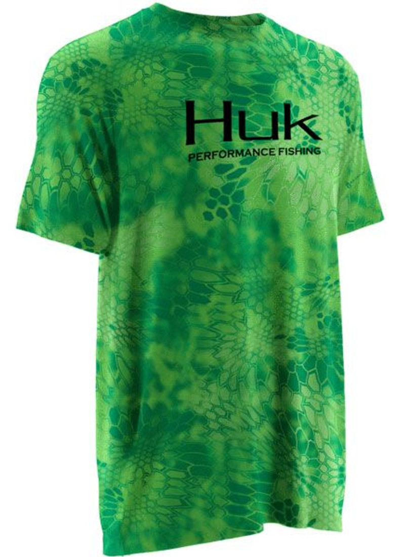 HUK Men's Performance Fishing Tee - Short Sleeve | Quick-Dry Wicking  T-Shirt Short Sleeve