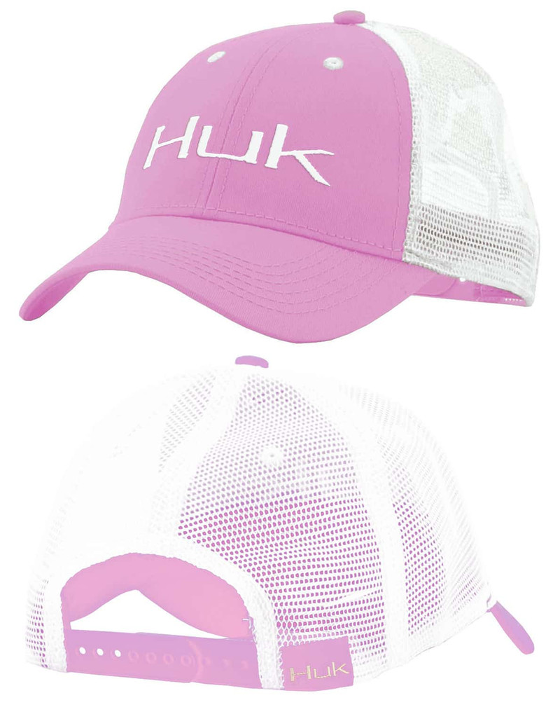 Huk Performance Fishing H3000012 Huk Logo Trucker Cap - TackleDirect