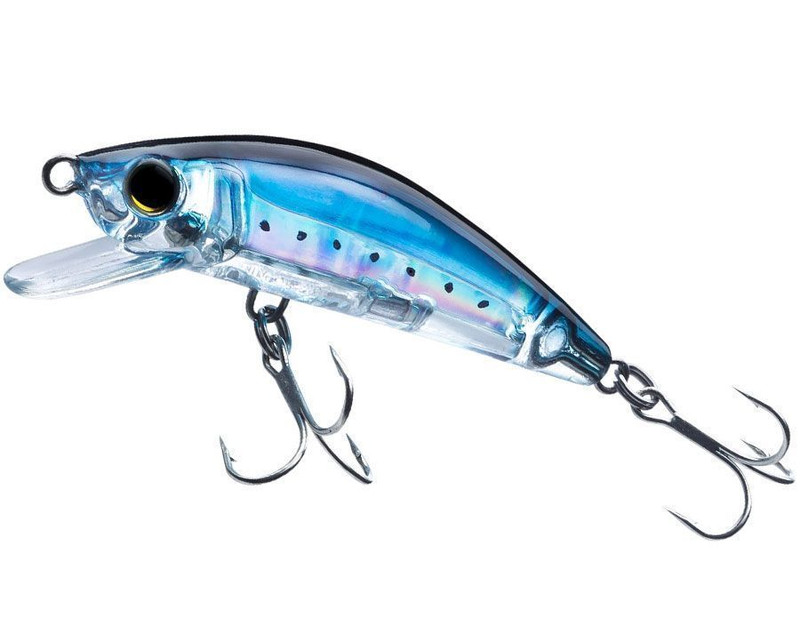 Yo Zuri 3D Inshore Surface Minnow Saltwater Hard Bait - Silver Black,  7/16oz, 3-1/2in - Silver Black