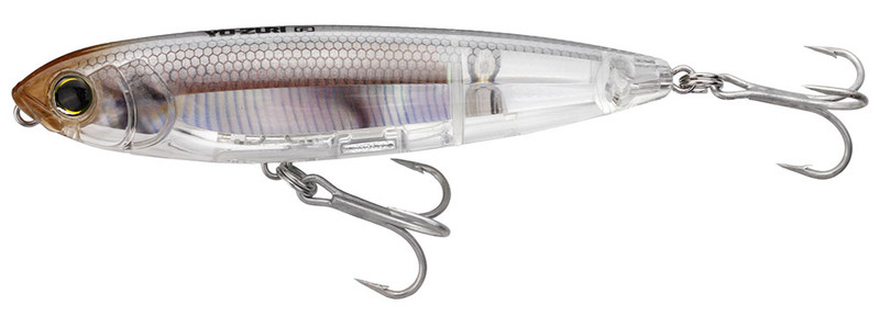 Yo-Zuri 3D Inshore Topknock Pencil - Real Glass Minnow - TackleDirect