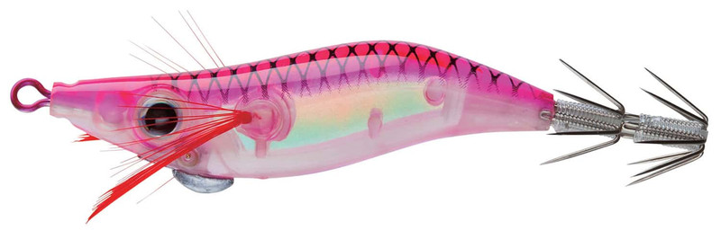 Yo-Zuri A1696 Mini Squid Jig Aurora Lure - TackleDirect