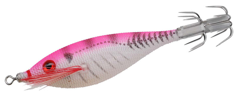 Yo-Zuri Mini 2 Floating Squid Jig, Hard Bait Lure, Luminous Pink