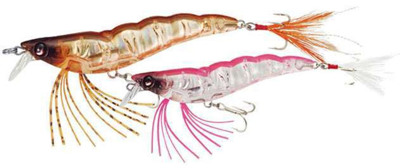  Duel Yo-Zuri R1161-HTS Crystal 3D Shrimp Slow Sinking Lure,  Holographic Tiger Shrimp, 70mm 2-3/4' : Sports & Outdoors