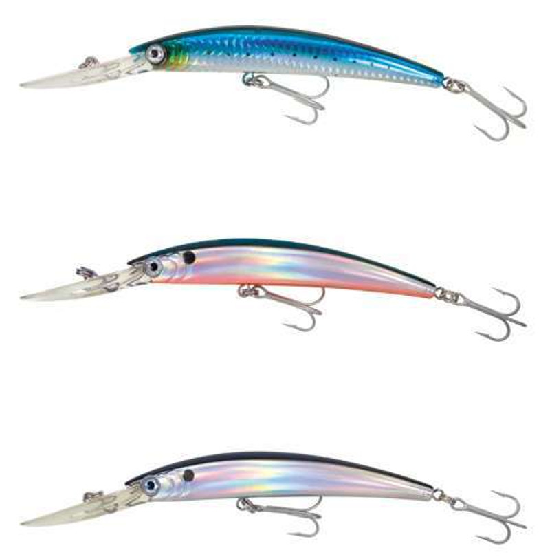 Yo-Zuri Crystal 3D Minnow Jointed Deep Diver - TackleDirect